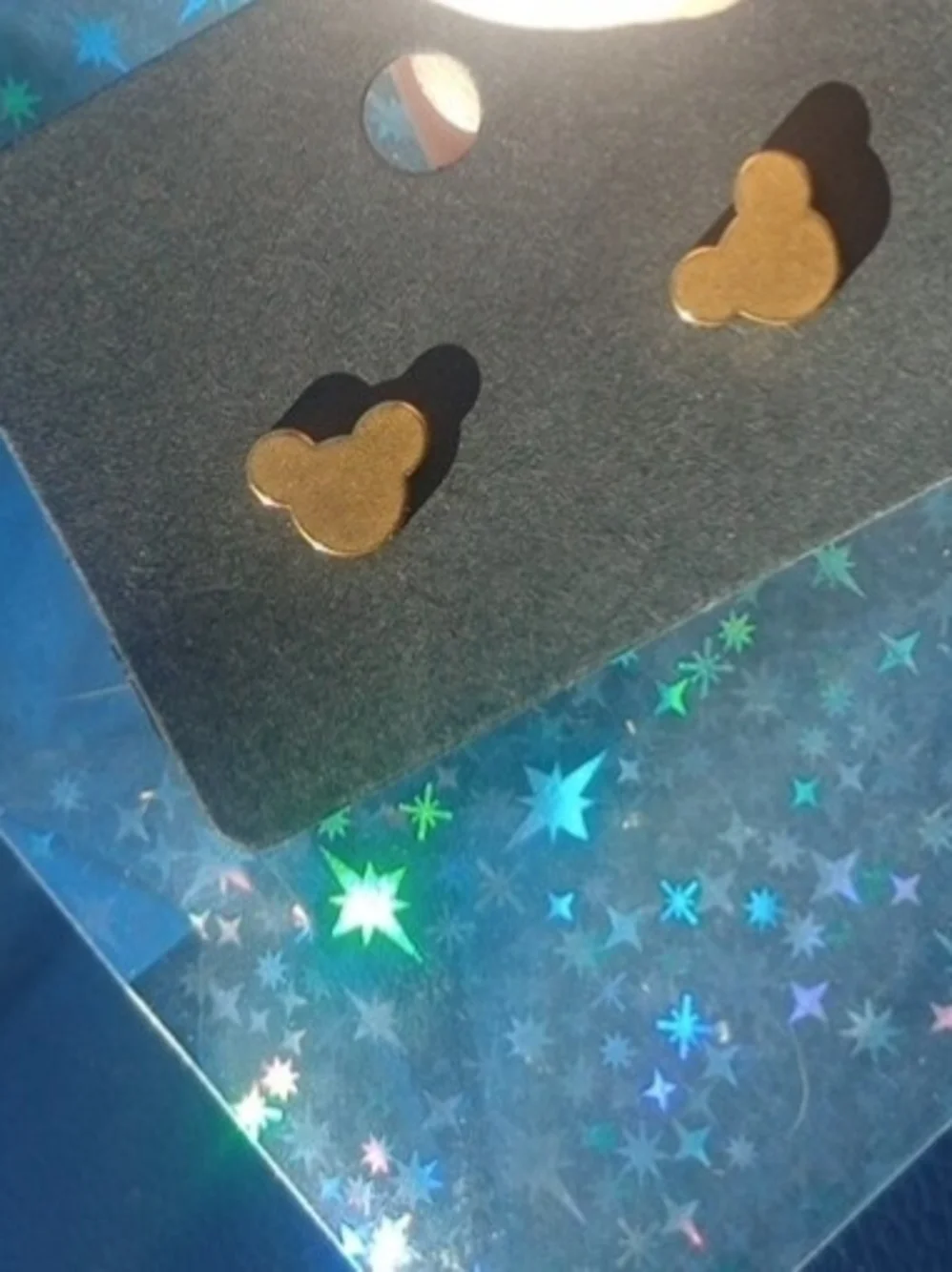 $8 Each Or Bundle 5/$20 Gold Mickey Head Stud Earrings
